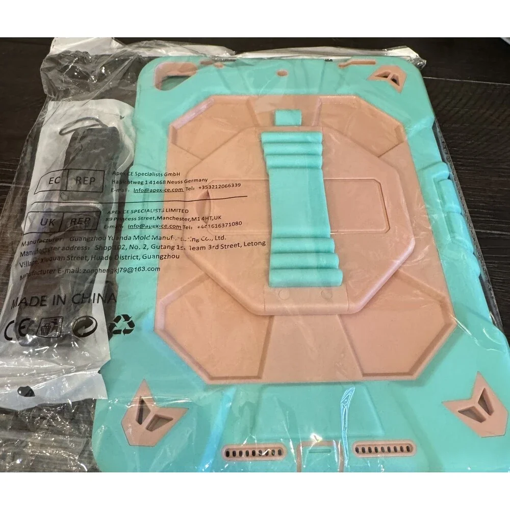 New Teak/Pink Ipad 11th/10th Gen Case 2025/2022 Shockproof Heavy